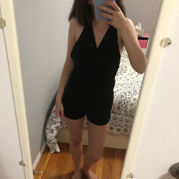 Brandy Melville Open Back Romper - Picture 3 of 3